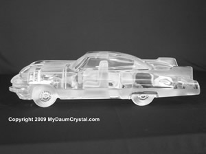 ドームフランス クリスタル キャデラック エルドラド オブジェ 水晶 自動車 Eldorado Left.jpg